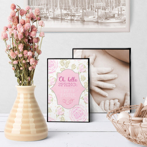 1173 Oh Hello, Spring Easter Art - deloresartcanada