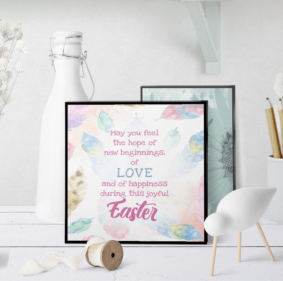 1174 New Beginnings Easter Art - deloresartcanada