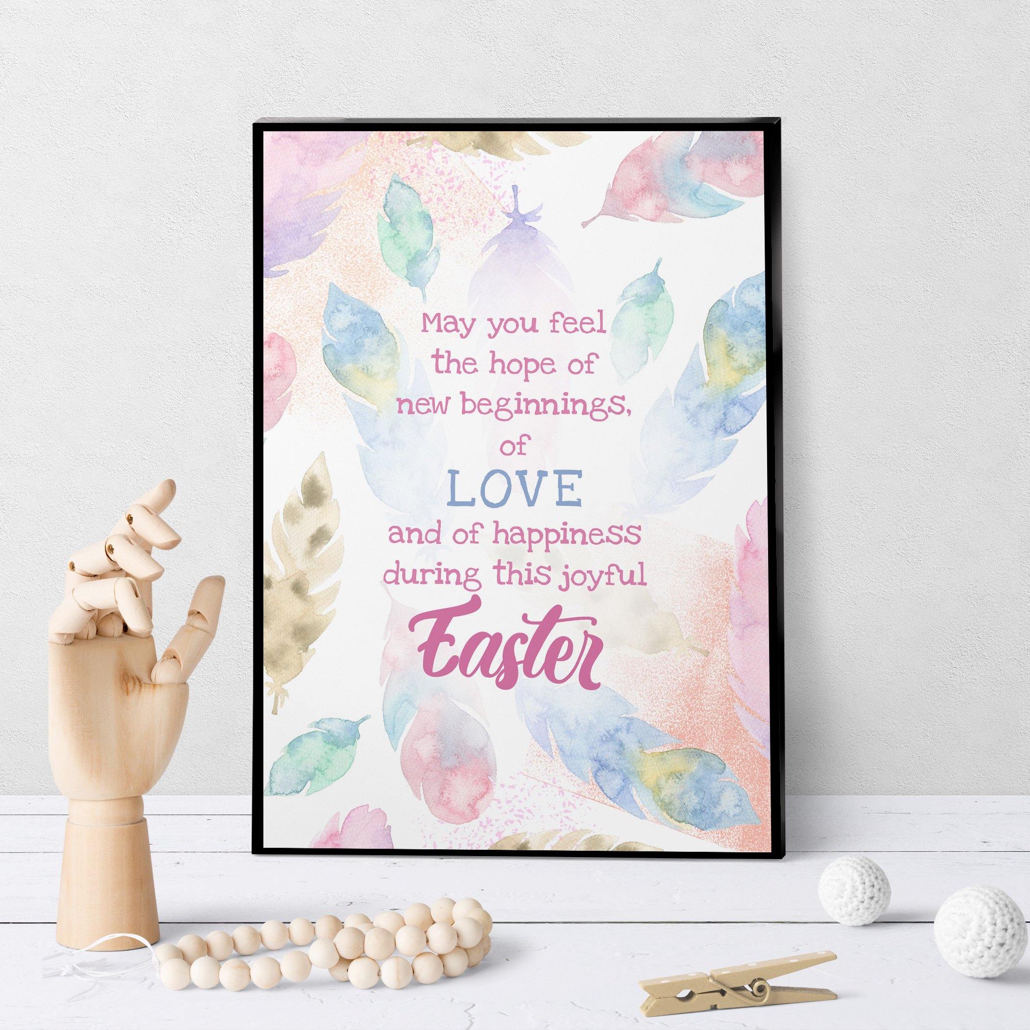 1174 New Beginnings Easter Art - deloresartcanada