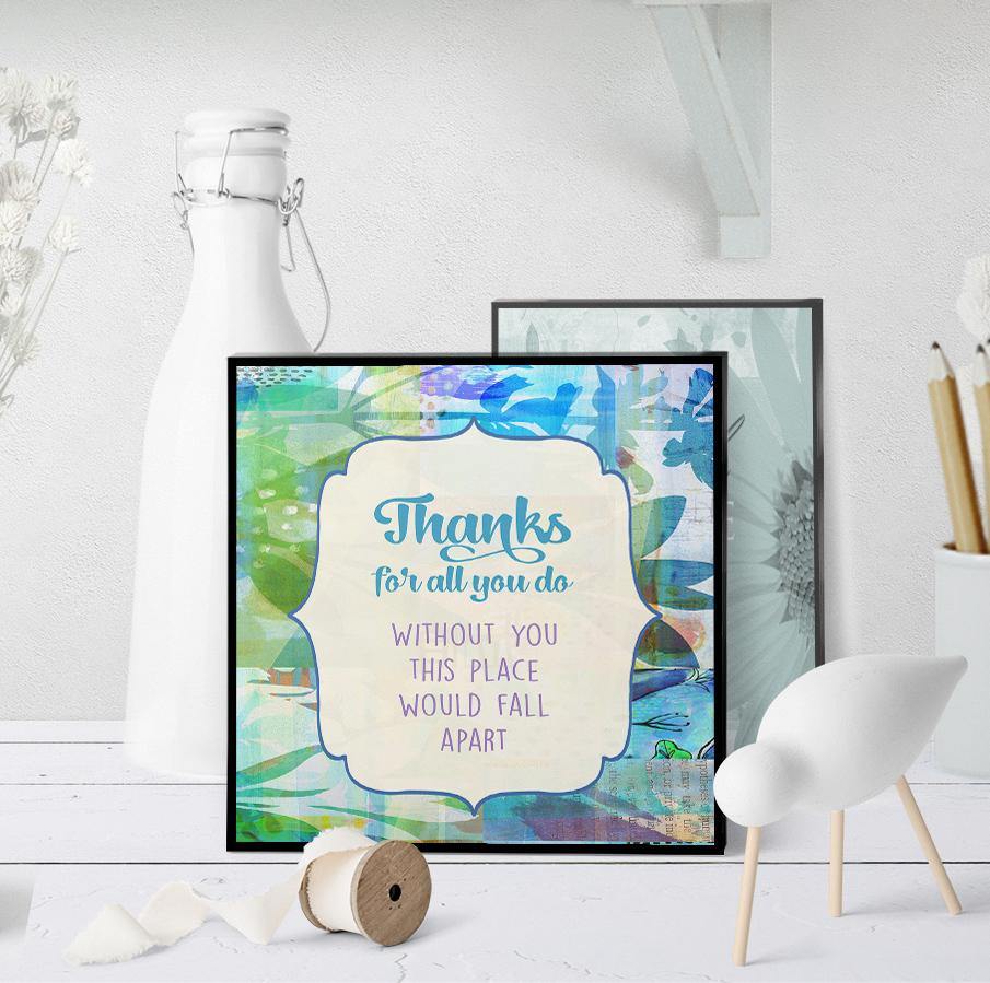 1176 Thanks For All You Do Admin Pro Art - deloresartcanada