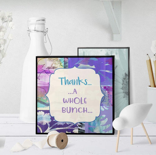 1177 Thanks A Whole Bunch Admin Pro Art - deloresartcanada