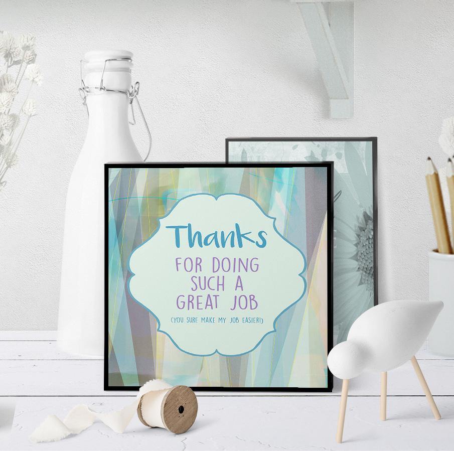 1179 Thanks For Doing A Great Job Admin Pro Art - deloresartcanada