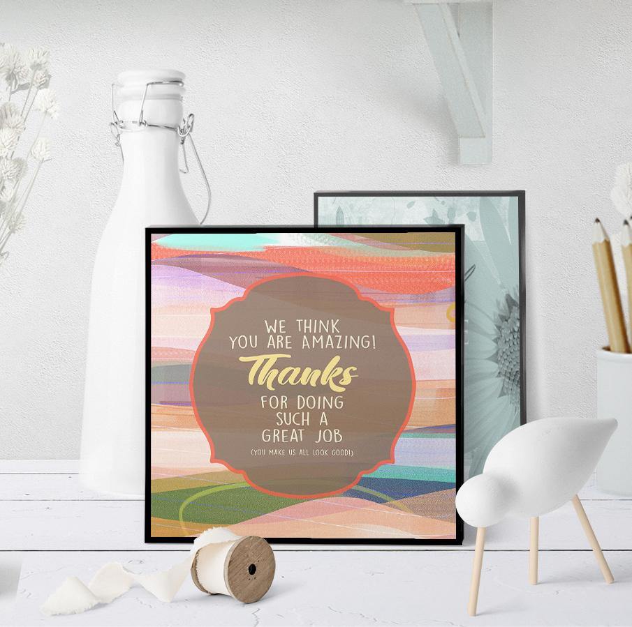 1180 We Think You're Amazing Admin Pro Art - deloresartcanada