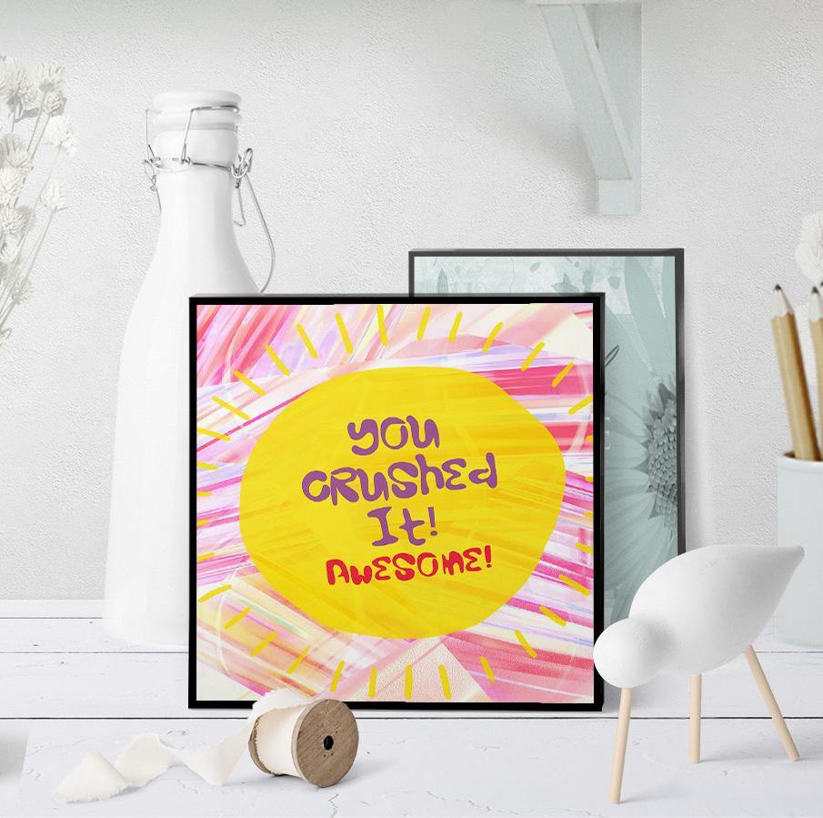 1182 You Crushed It! - deloresartcanada