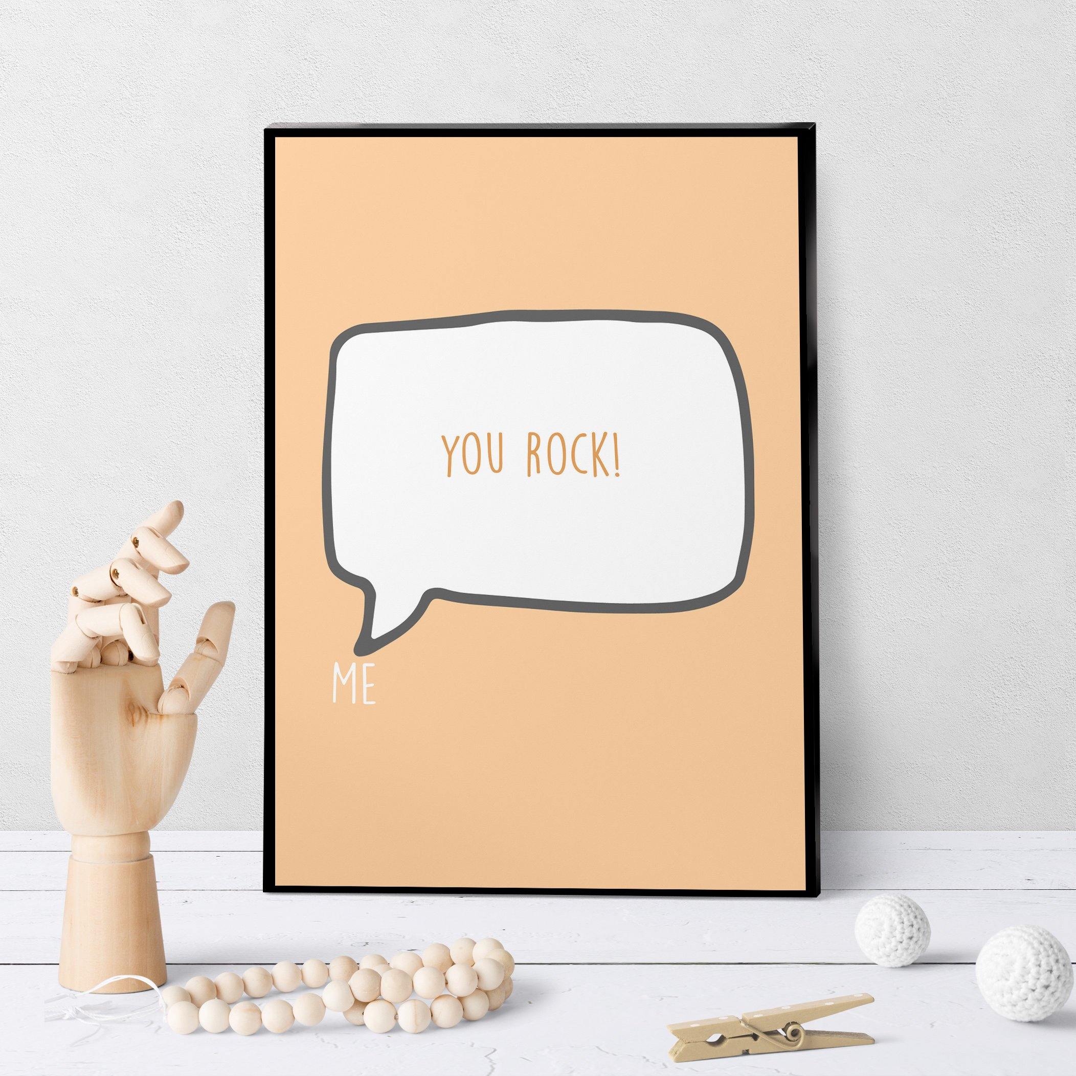 1185 You Rock Art - deloresartcanada