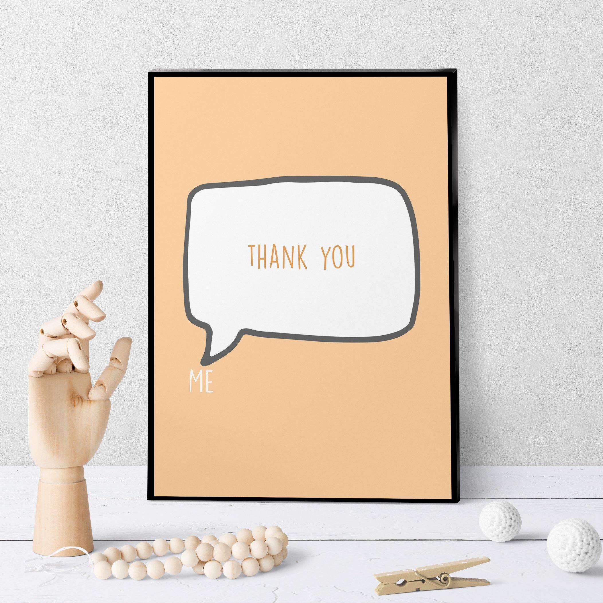 1186 Thank You From Me Art