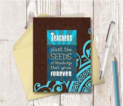0118 Teacher Note Card - deloresartcanada
