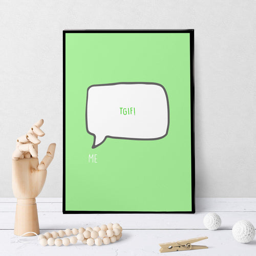 1190 Tgif Art - deloresartcanada