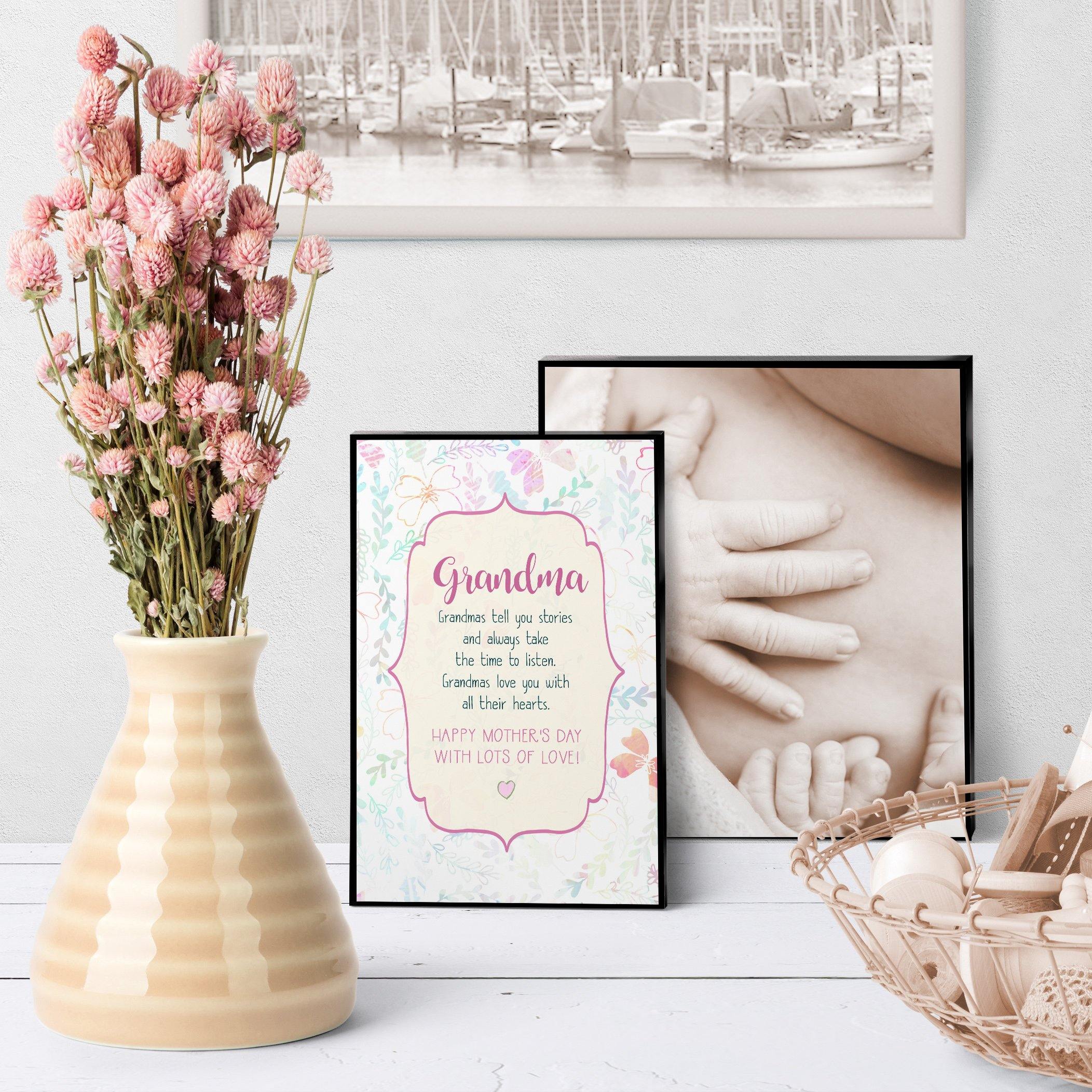 1193 Grandma You Always Listen Mother's Day Art - deloresartcanada