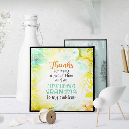 1197 Thanks For Being Such A Great Grandma Art - deloresartcanada