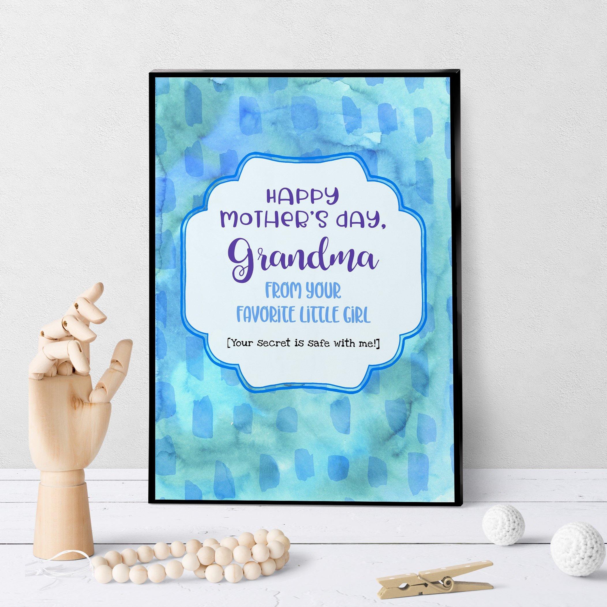 1198 Favorite Grandson Grandma Art - deloresartcanada