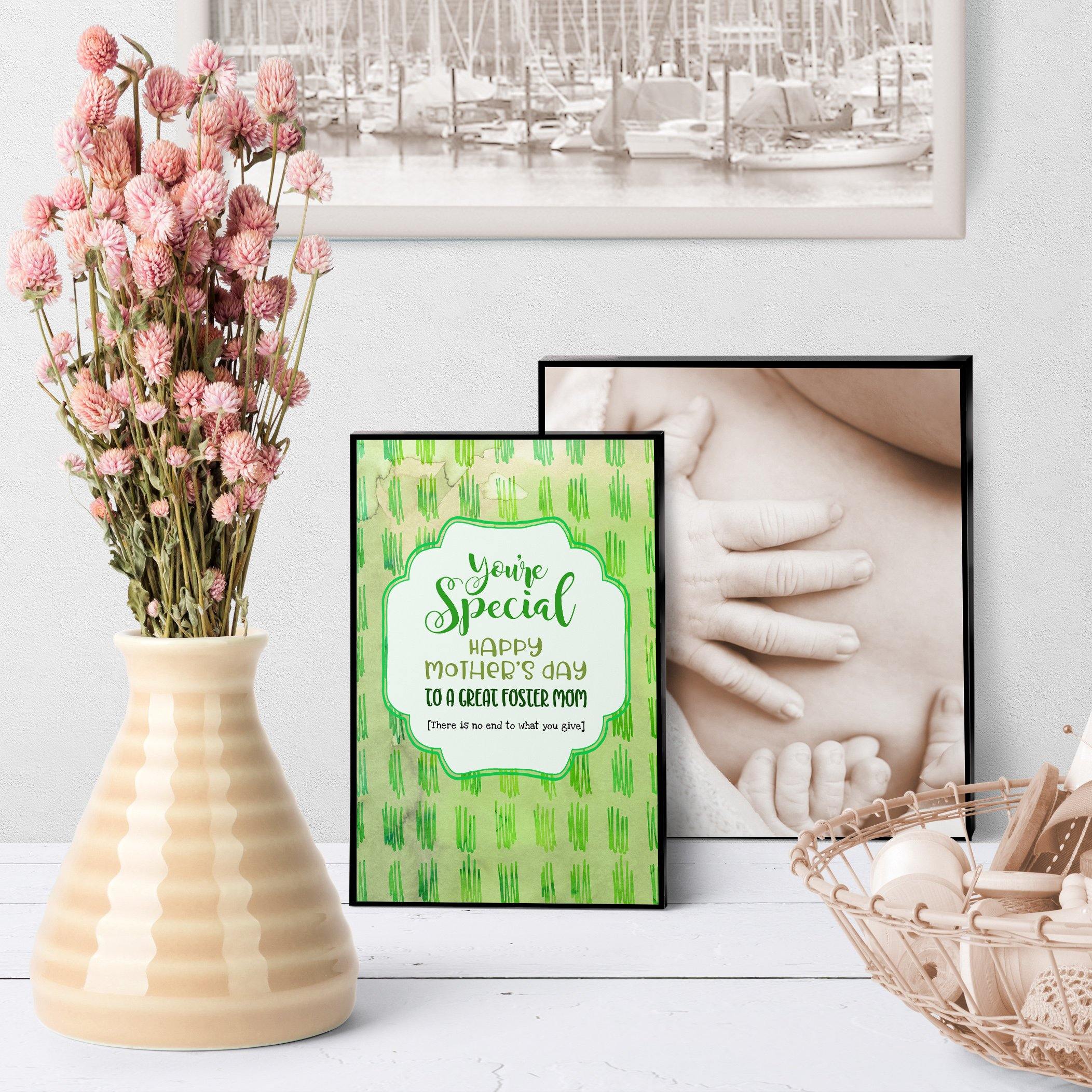 1199 Foster Mom Mother's Day Art - deloresartcanada