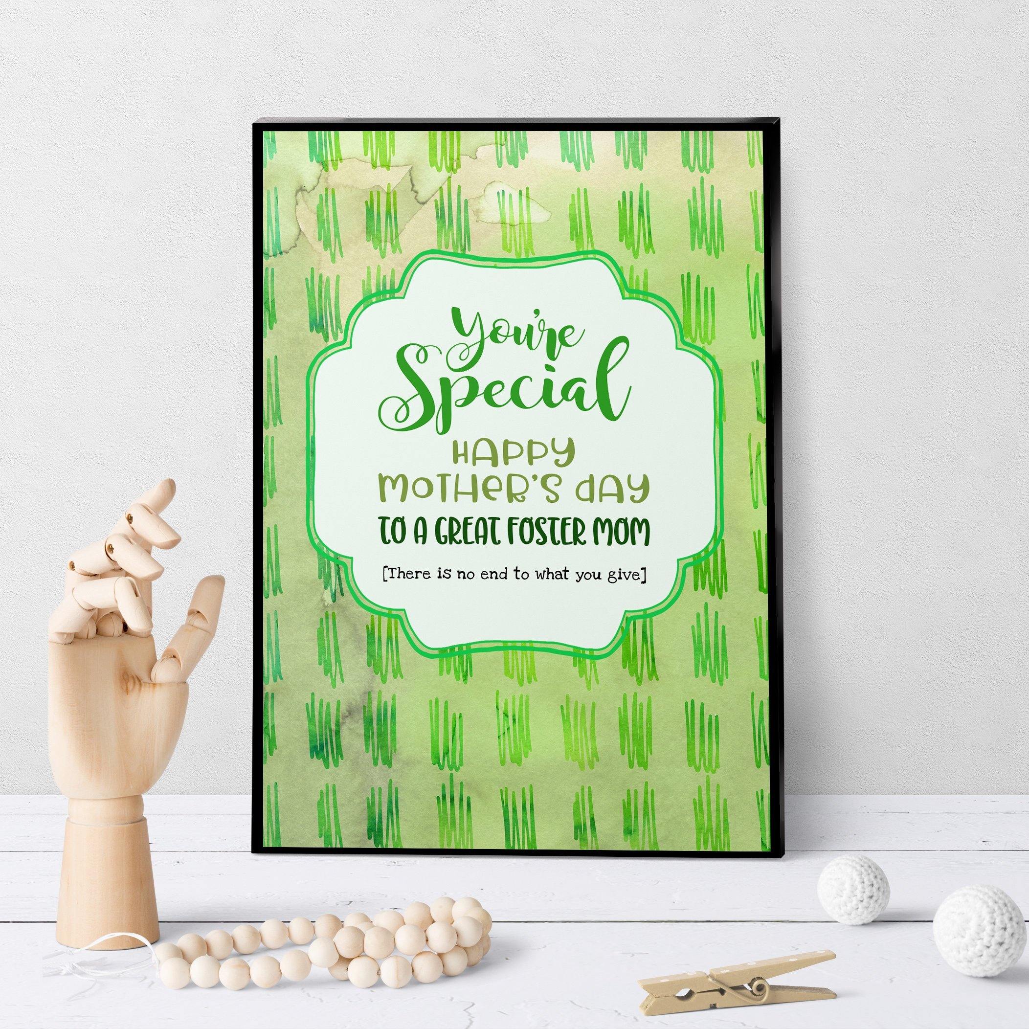 1199 Foster Mom Mother's Day Art - deloresartcanada