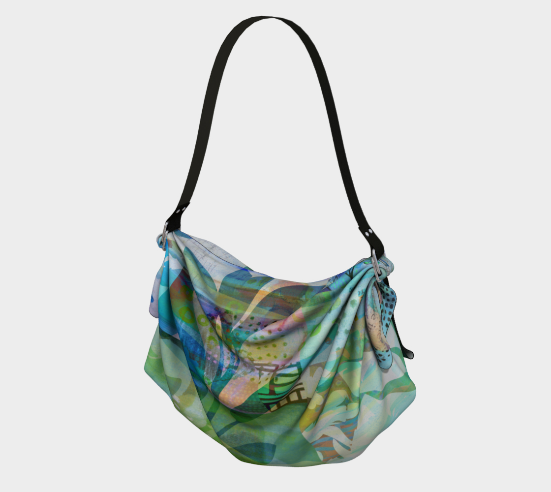 Graceful Sappling Origami Tote by Deloresart - deloresartcanada