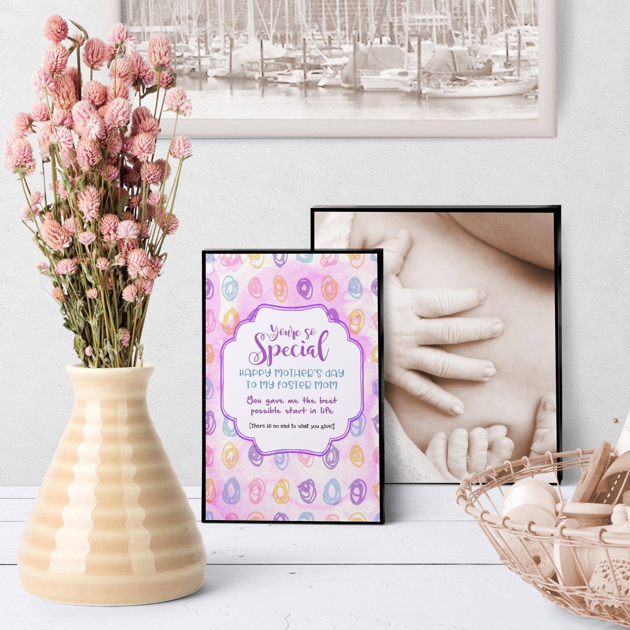 1200 Foster Mom Best Possible Start Art - deloresartcanada