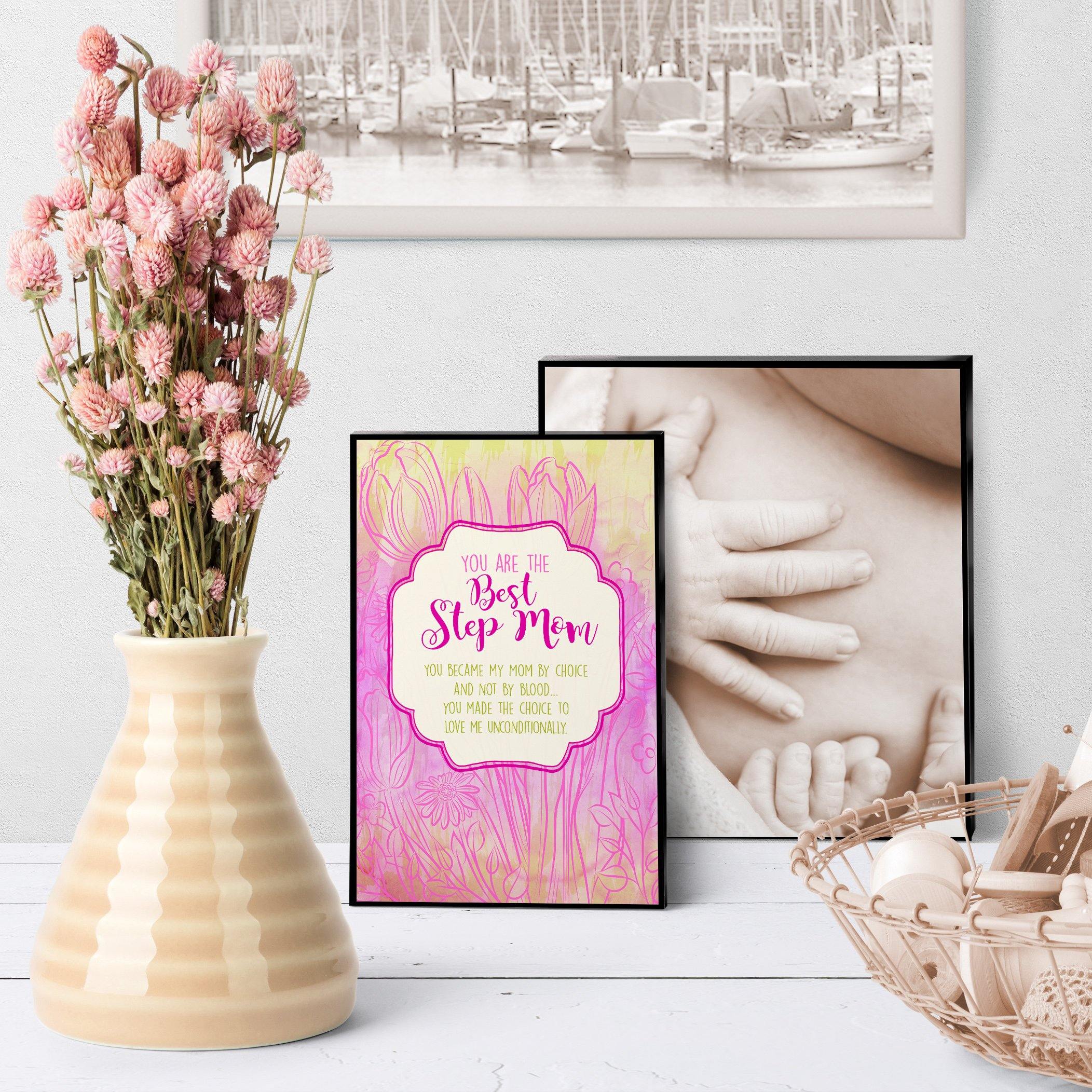 1201 Step Mom Mom By Choice Art - deloresartcanada
