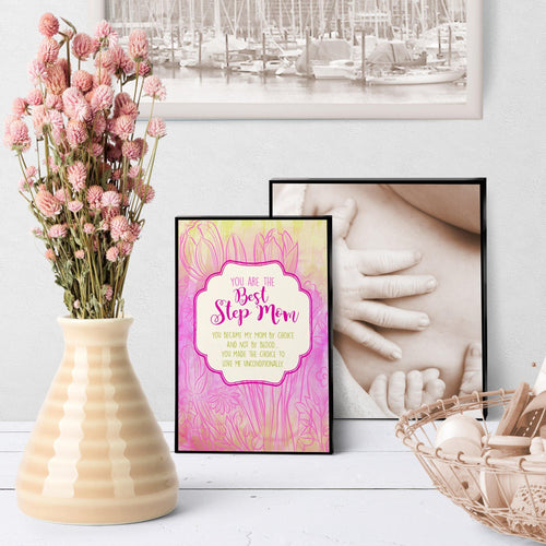 1201 Step Mom Mom By Choice Art - deloresartcanada