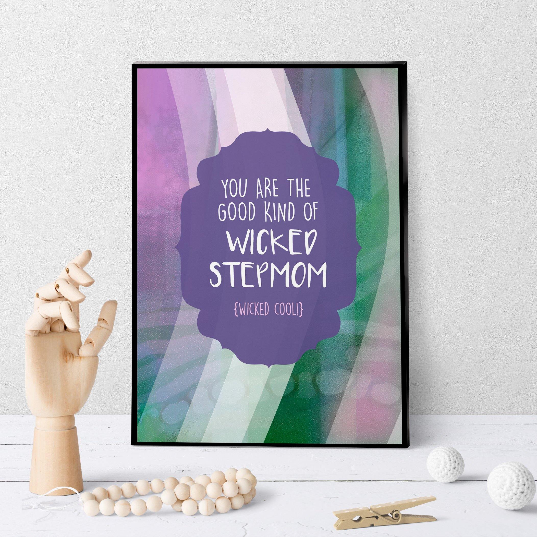 1205 Good Wicked Step Mom Art - deloresartcanada