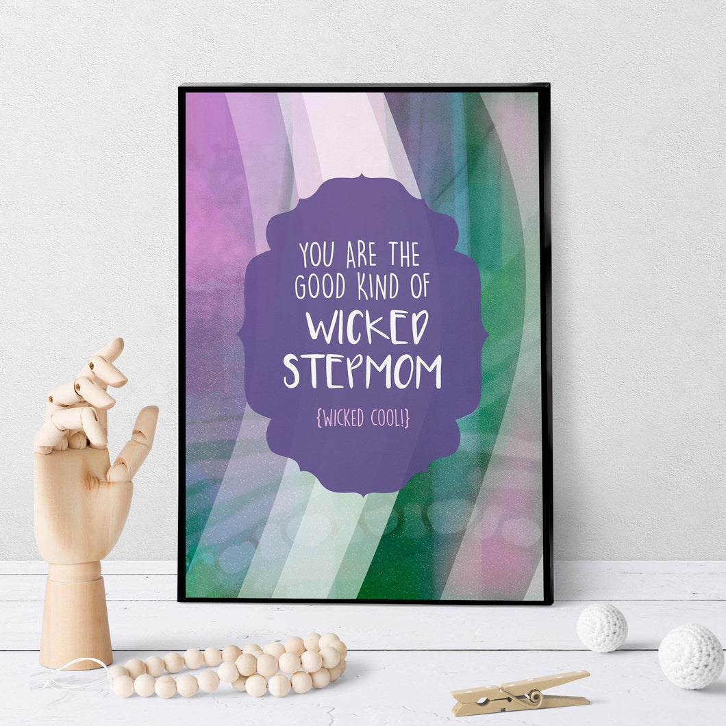 1205 Good Wicked Step Mom Art - deloresartcanada