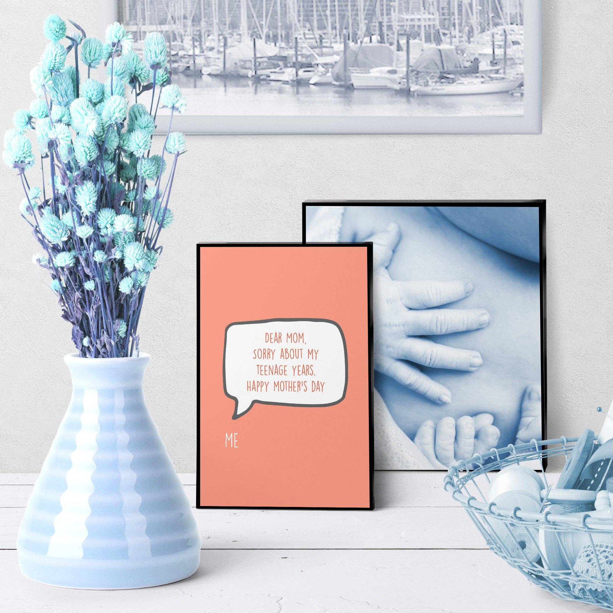 1210 Sorry For My Teenage Years Art - deloresartcanada