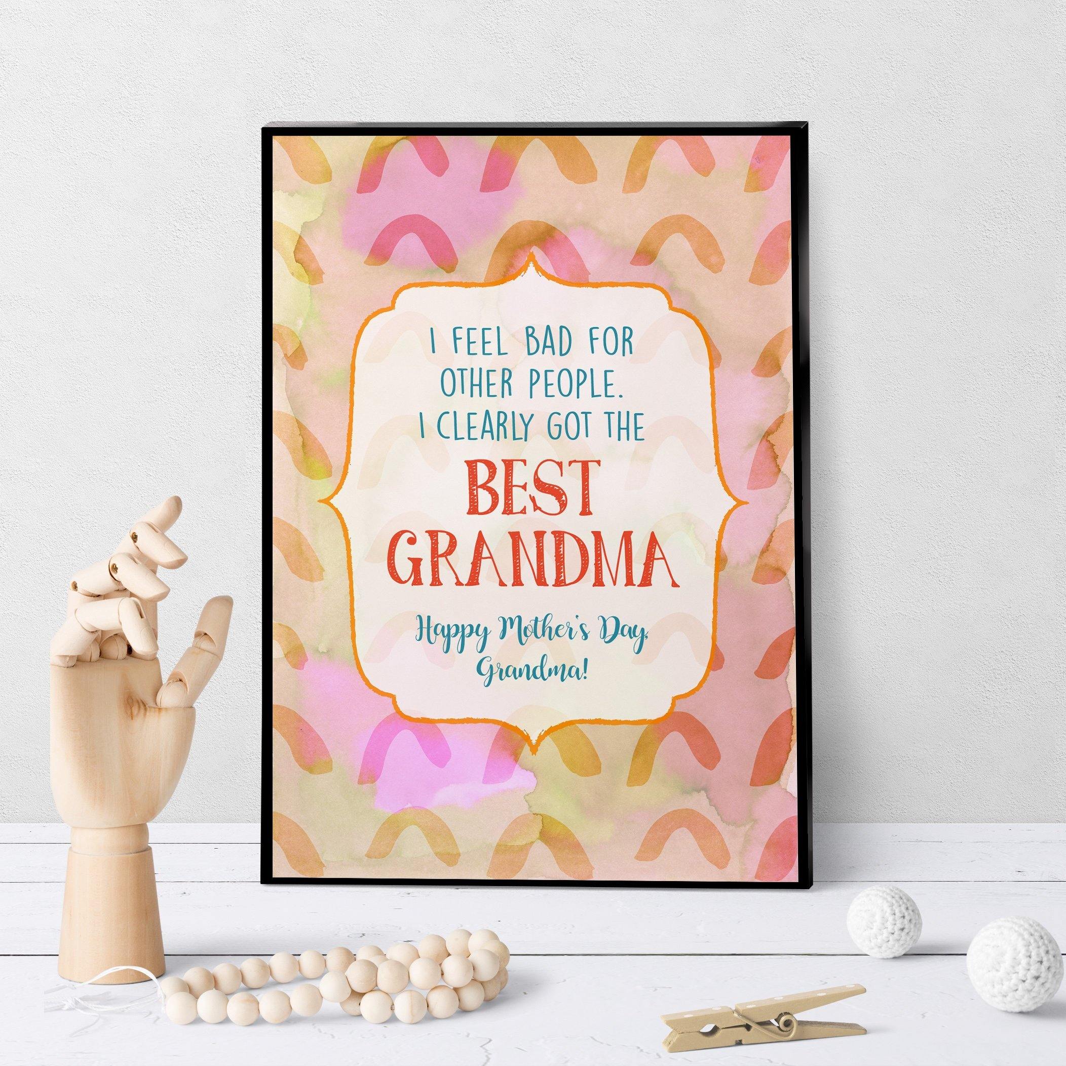 1213 I Clearly Got The Best Grandma V2 Art - deloresartcanada