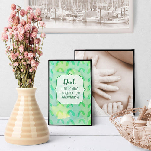1214 Dad Awesomeness Art - deloresartcanada