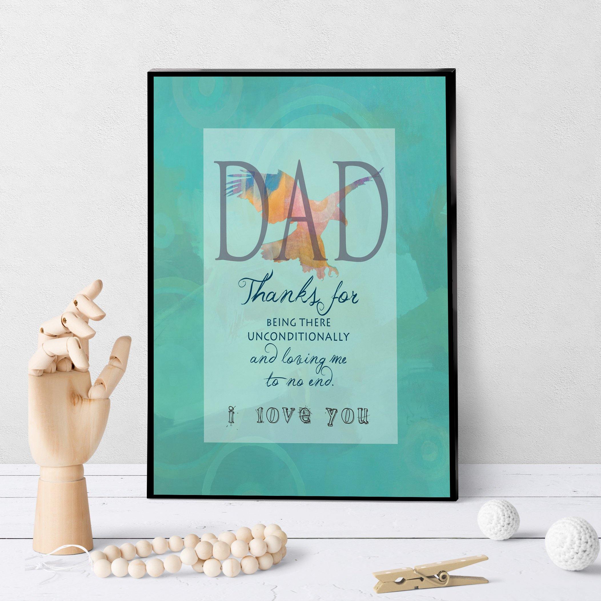 1218 Thanks, Dad Art - deloresartcanada
