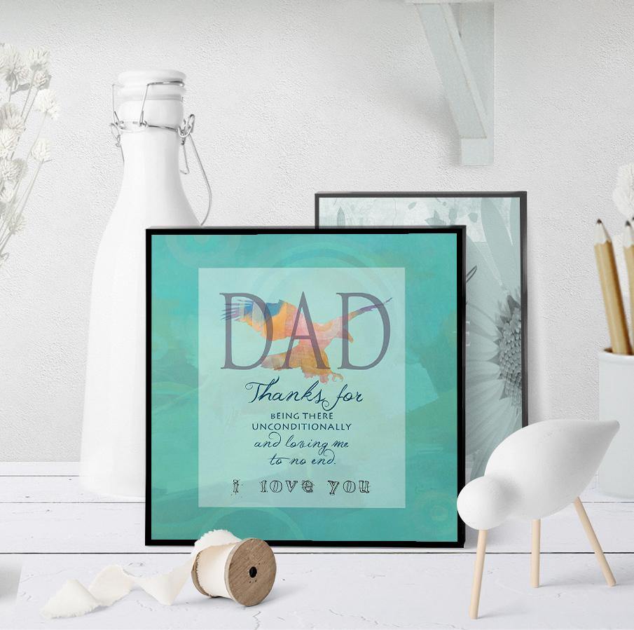 1218 Thanks, Dad Art - deloresartcanada