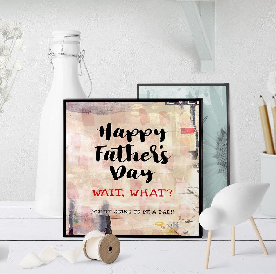 1222 Father's Day Surprise Art - deloresartcanada