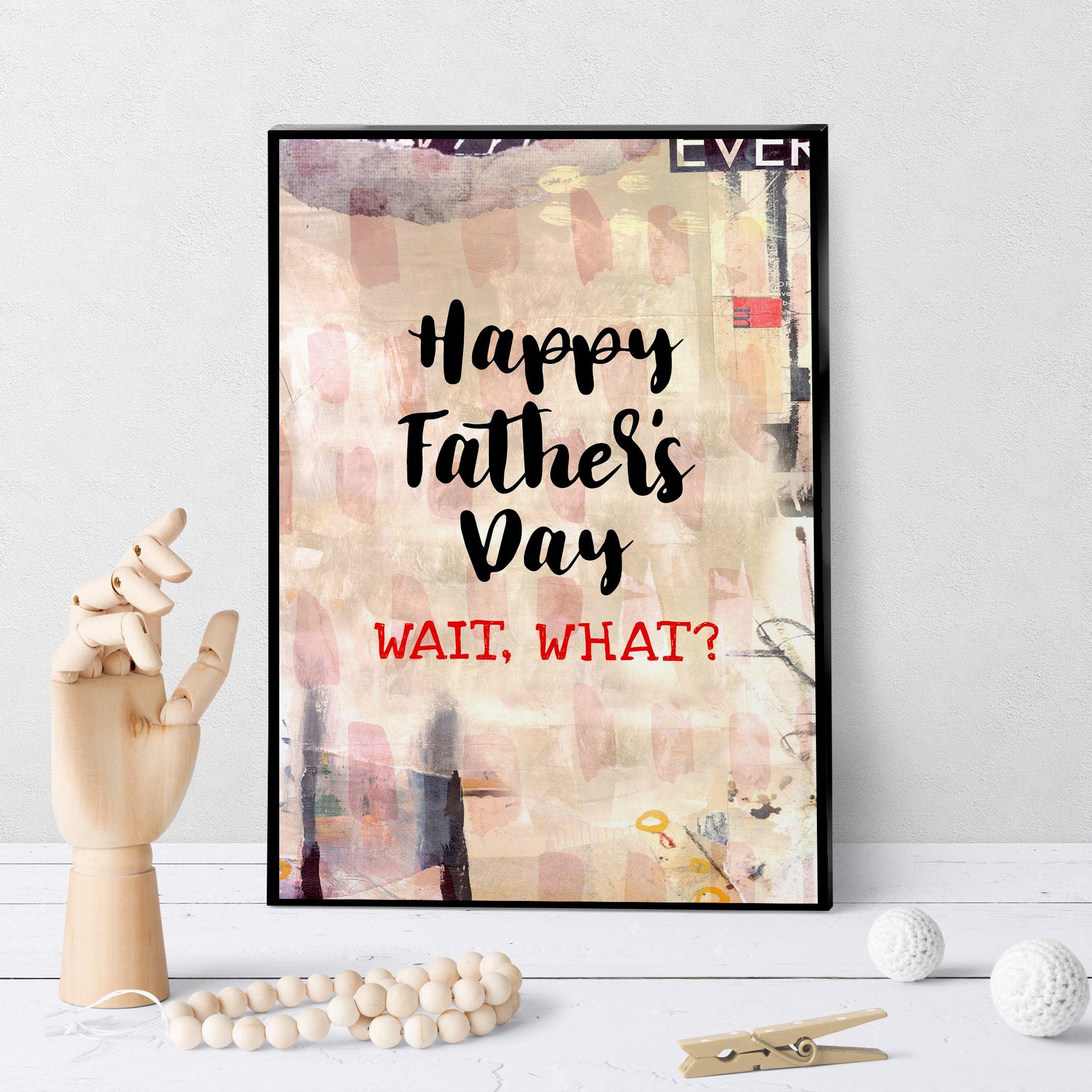 1222 Father's Day Surprise Art - deloresartcanada