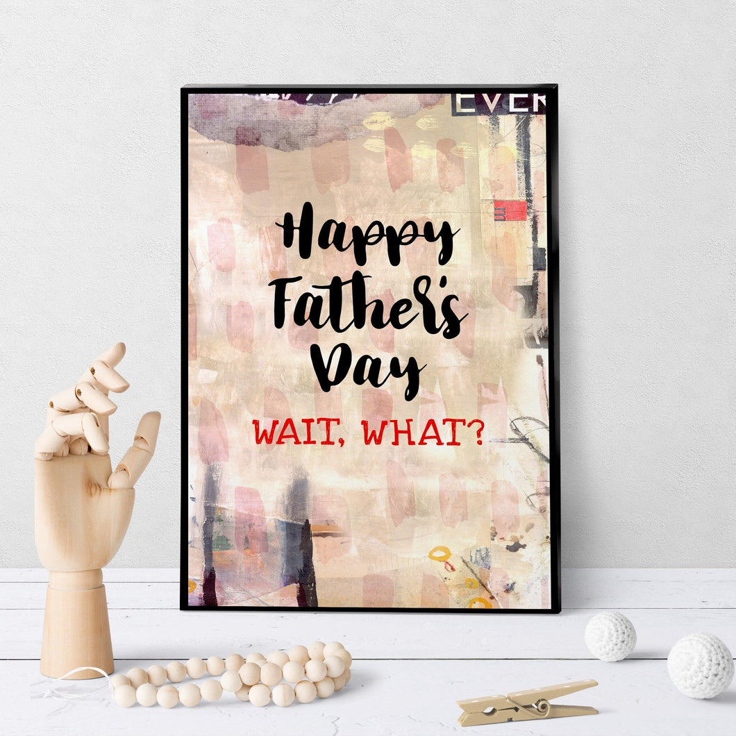 1222 Father's Day Surprise Art - deloresartcanada