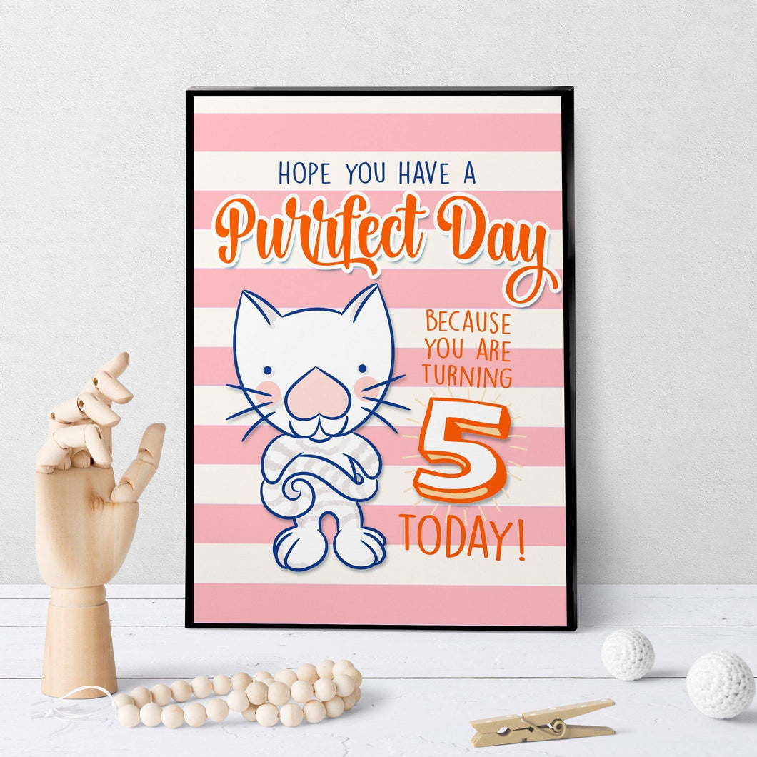 1236 Have A Purr Fect Birthday 5 Art - deloresartcanada