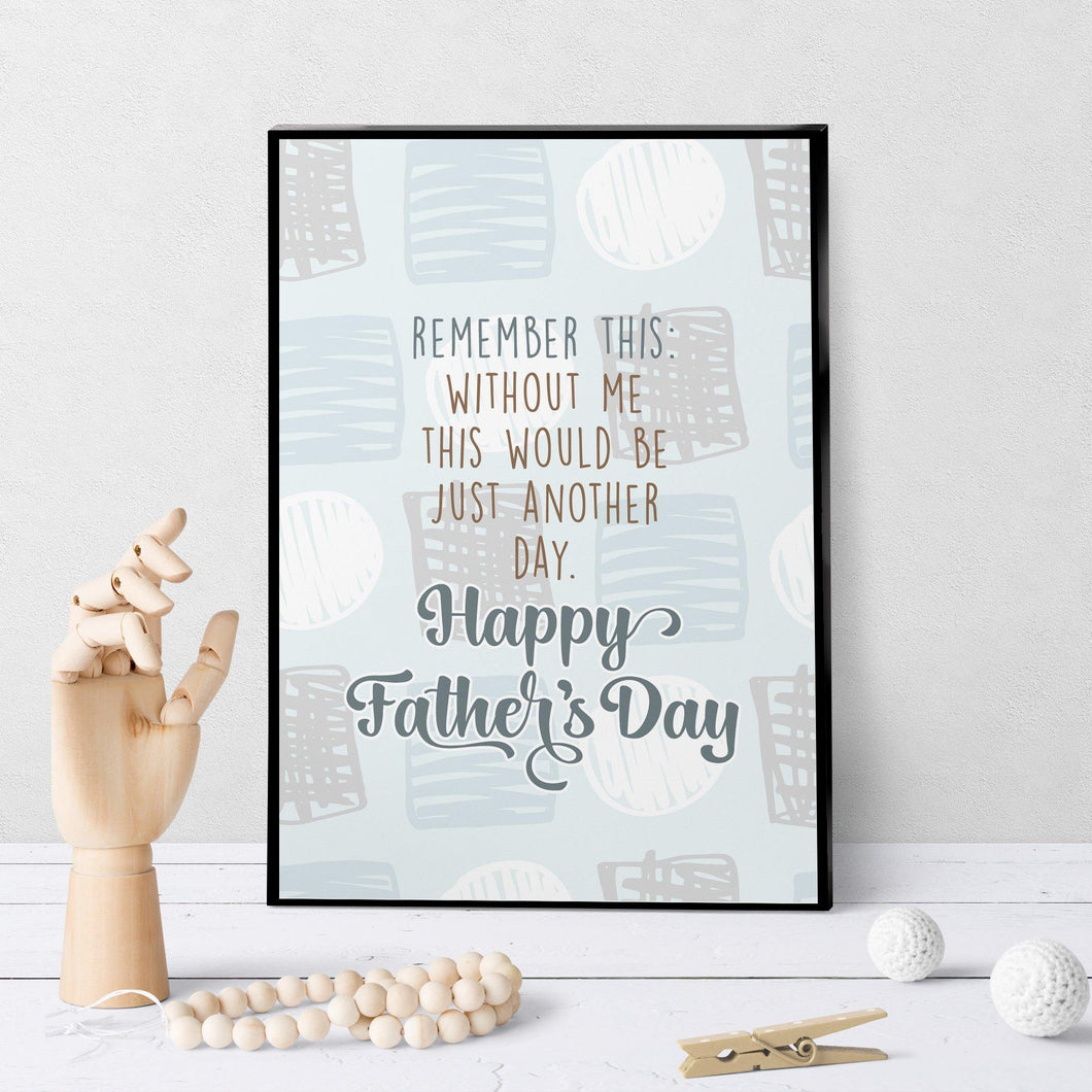 1248 Dad Without Me Art - deloresartcanada