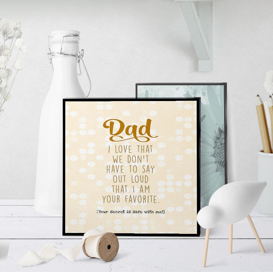1249 Dad I'm Your Favorite Art - deloresartcanada