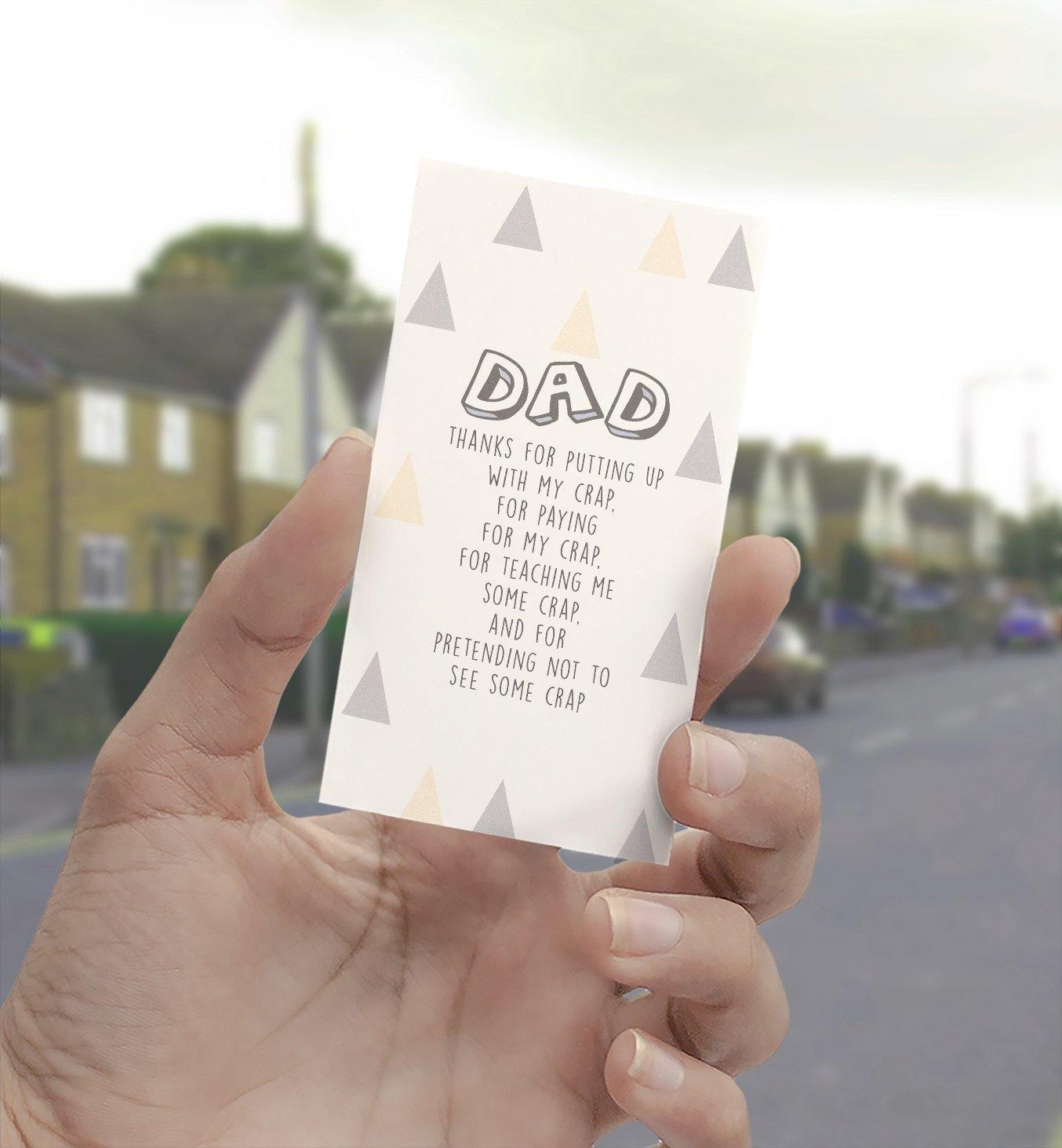 1253 Dad Putting Up With Crap Art - deloresartcanada