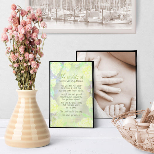 1267 Reality Grieve Forever V2 Art - deloresartcanada