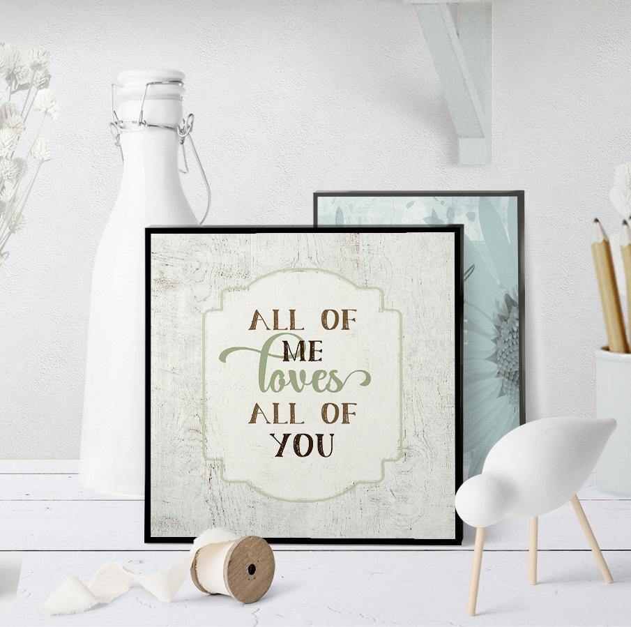 1268 All Of Me Loves All Of You V3 Art - deloresartcanada