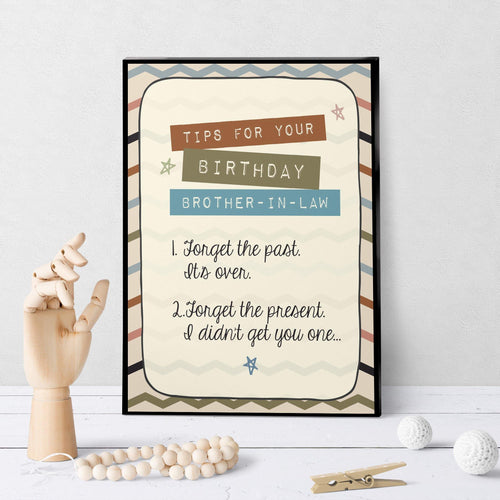 1282 Forget The Present Brother In Law Art - deloresartcanada