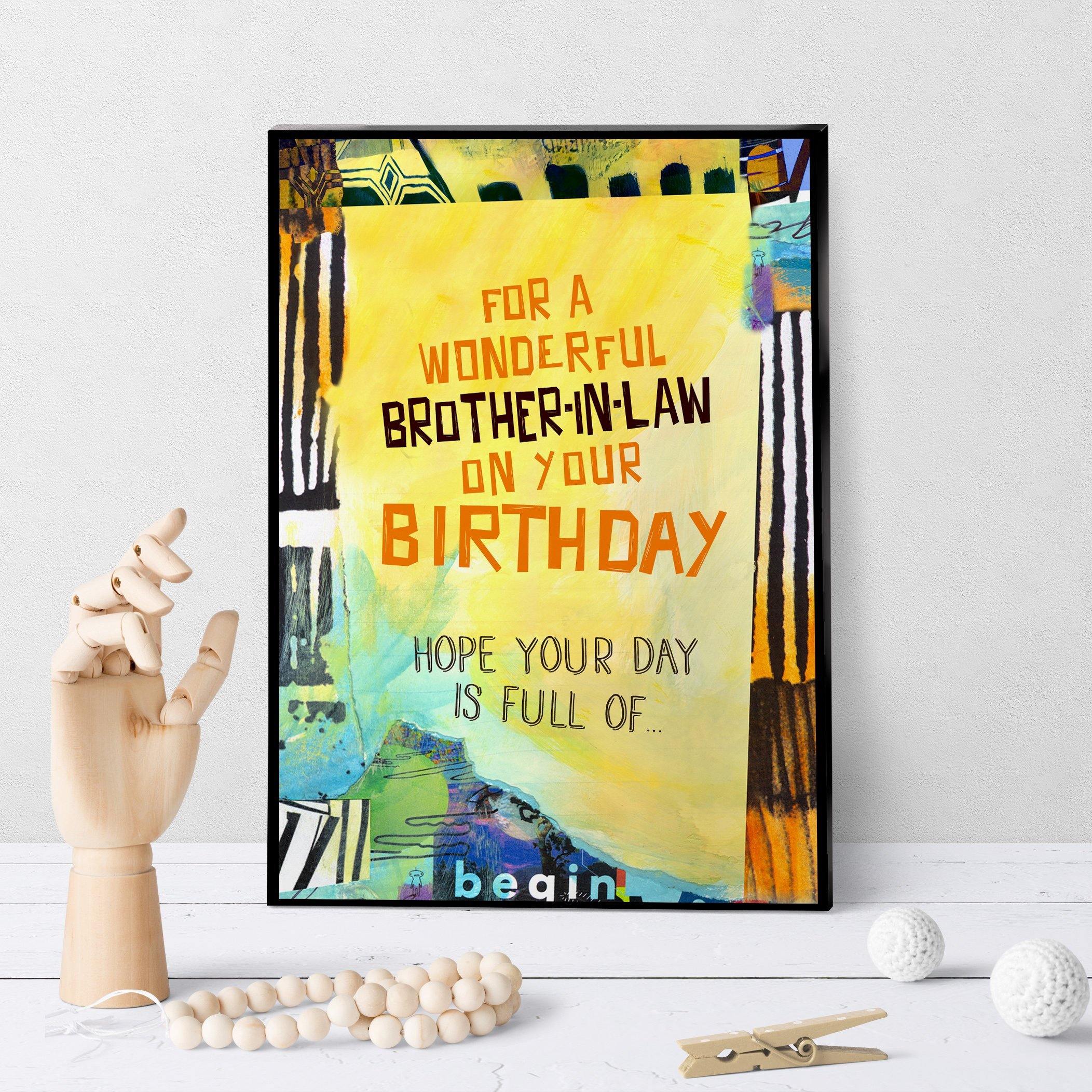 1284 Wonderful Brother In Law Art - deloresartcanada
