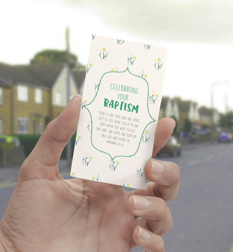 1290 One Lord, One Faith Baptism Art - deloresartcanada