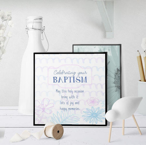 1295 Celebrating Your Baptism Art - deloresartcanada