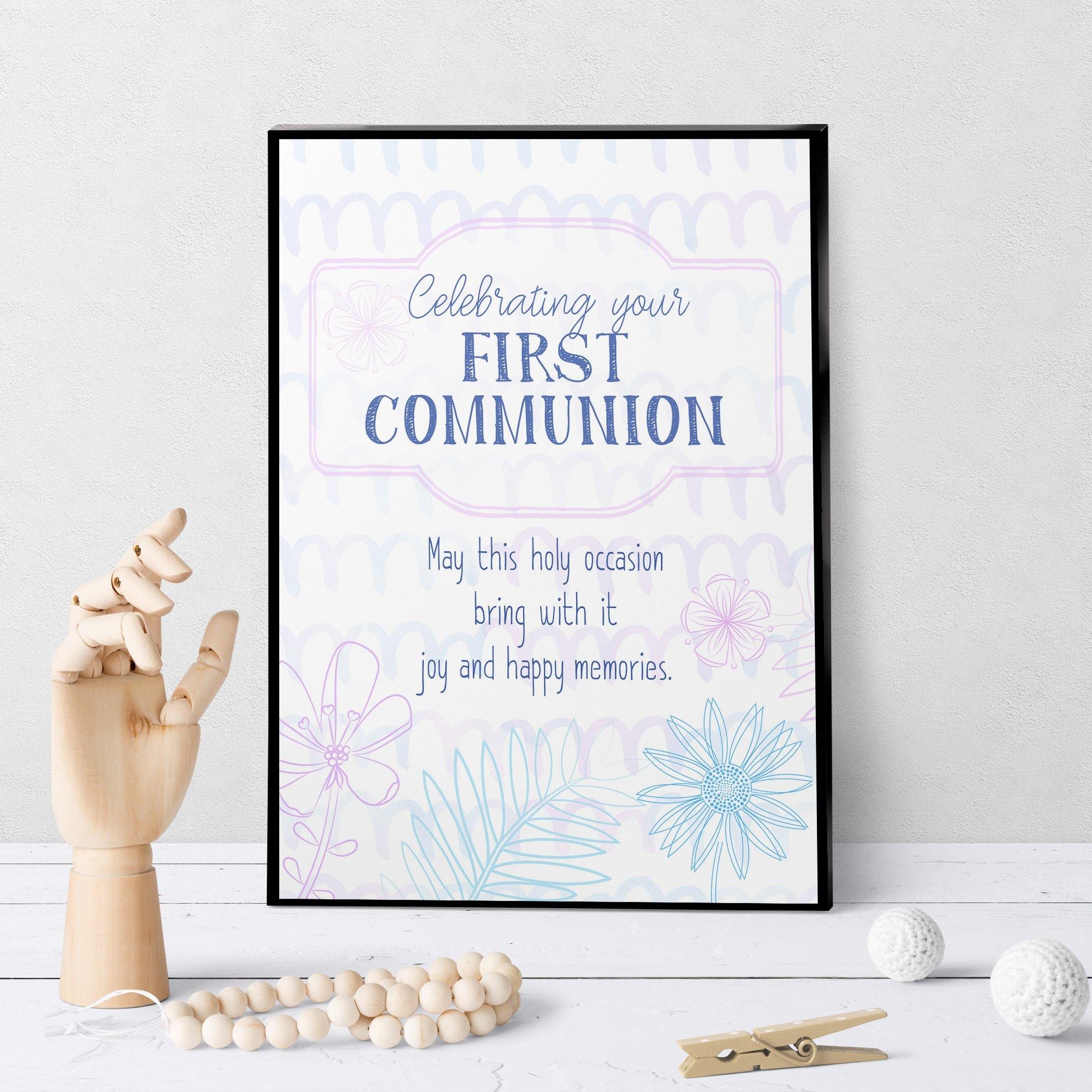 1296 First Communion Lord Bless Art