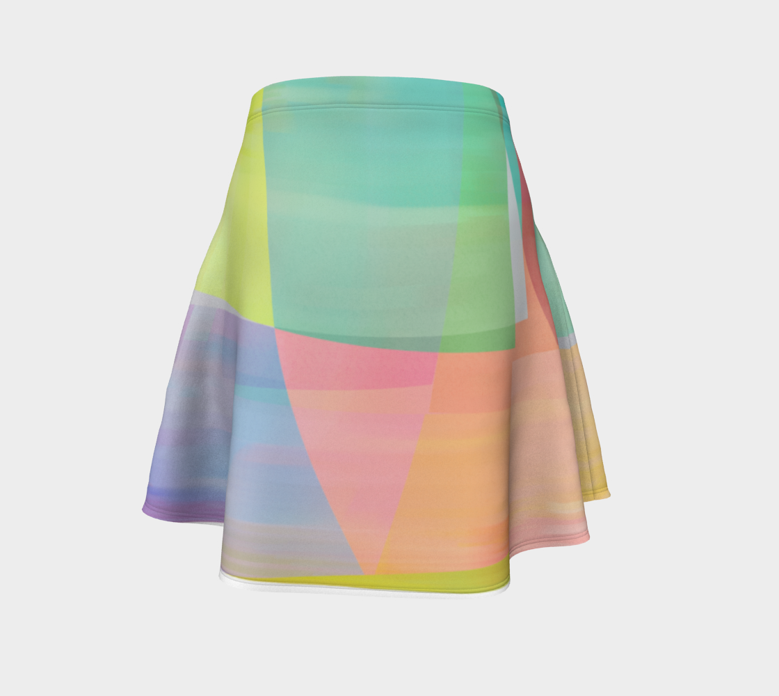 Razor's Edge Flare Skirt by Deloresart
