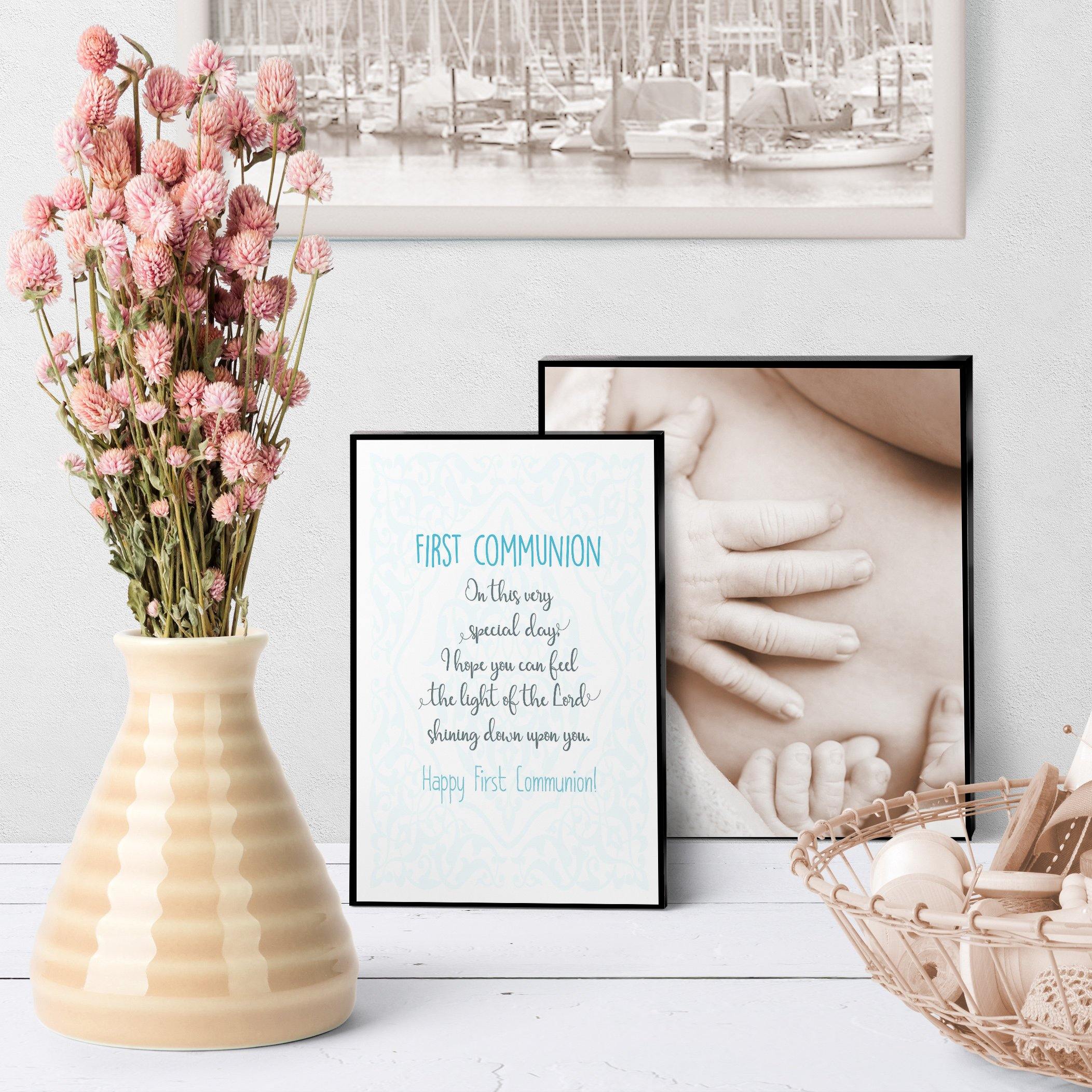 1302 First Communion Light Of The Lord Art - deloresartcanada