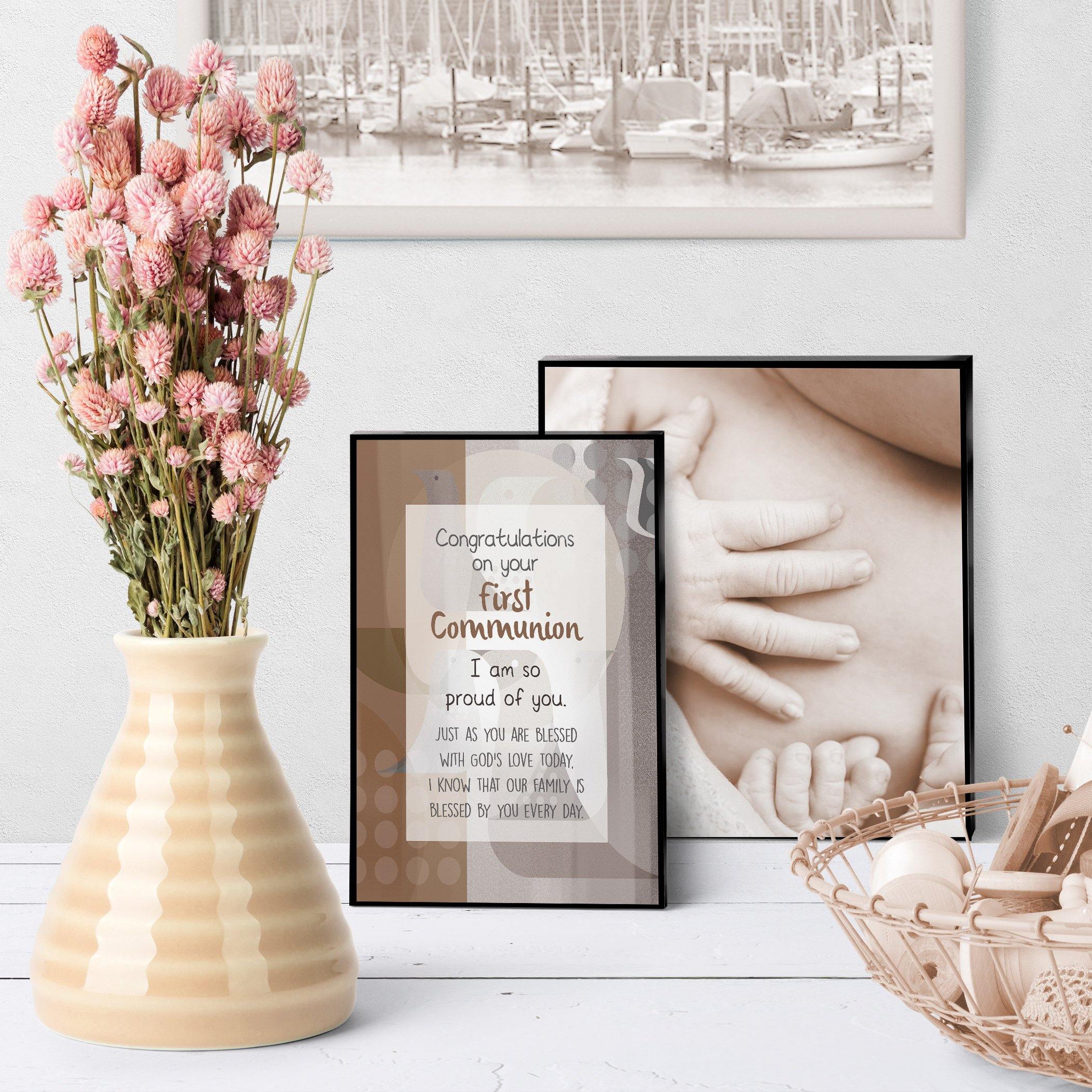 1304 Congrats On First Communion Birds Art - deloresartcanada