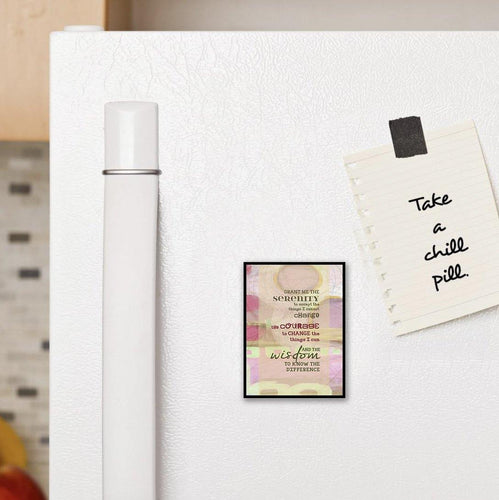 1308 Serenity Prayer Abstract Art - deloresartcanada