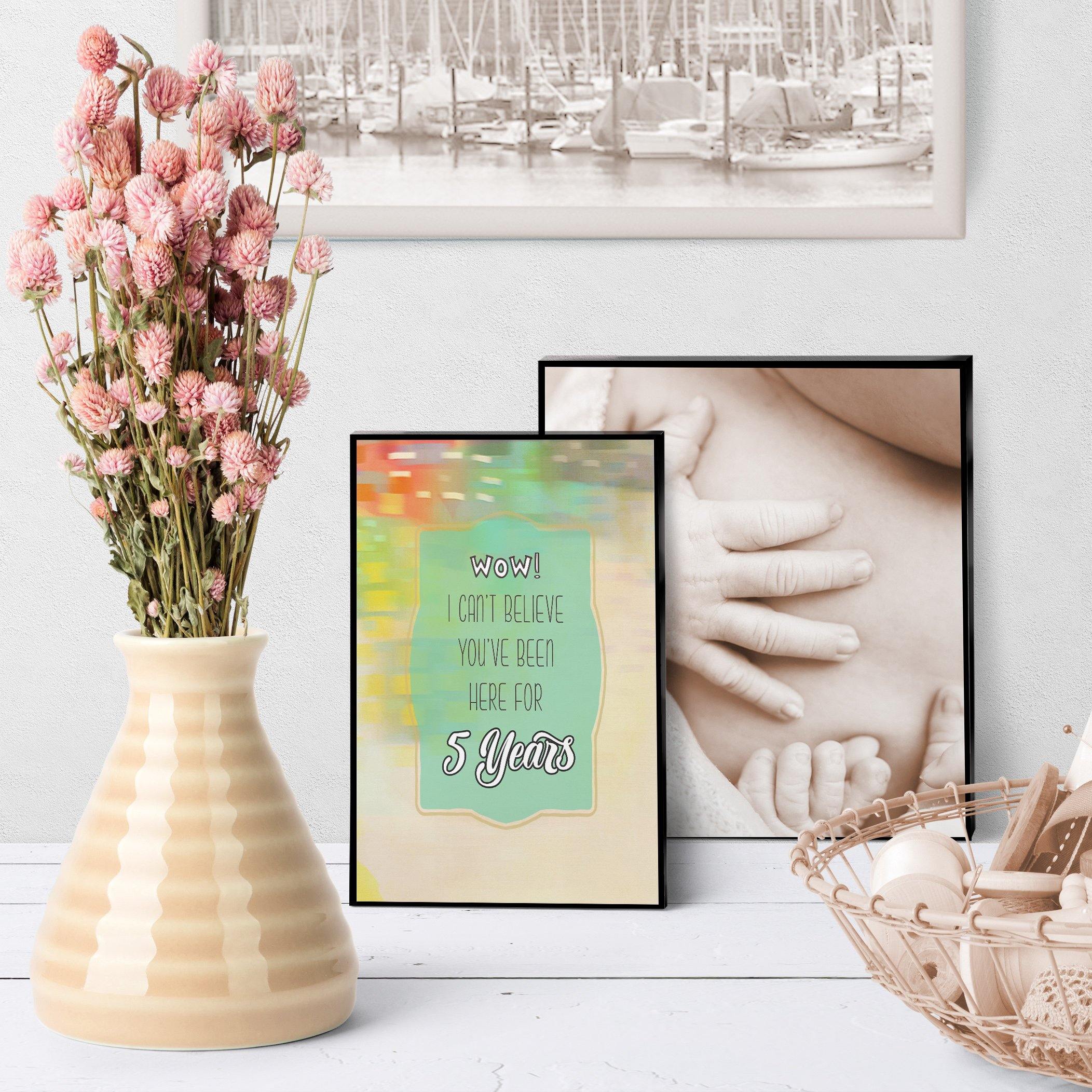 1319 Work Anniversary 5 Years Art - deloresartcanada