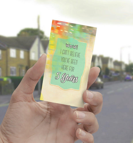 1319 Work Anniversary 5 Years Art - deloresartcanada