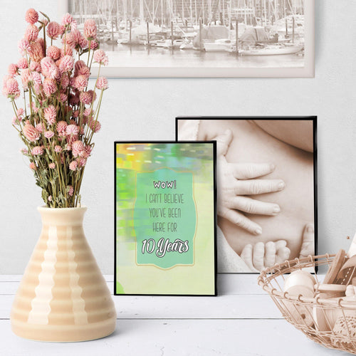 1320 Work Anniversary 10 Years Art - deloresartcanada