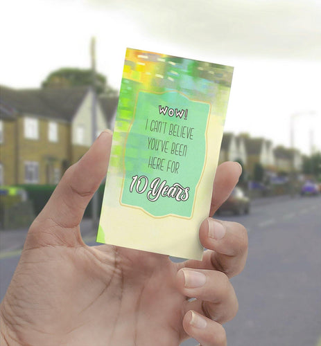 1320 Work Anniversary 10 Years Art - deloresartcanada